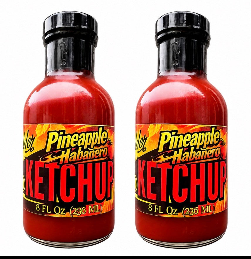 Pineapple Habanero Ketchup (8oz) - Qty 2