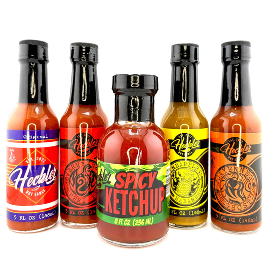 Hot Sauce & Spicy Ketchup Bundle