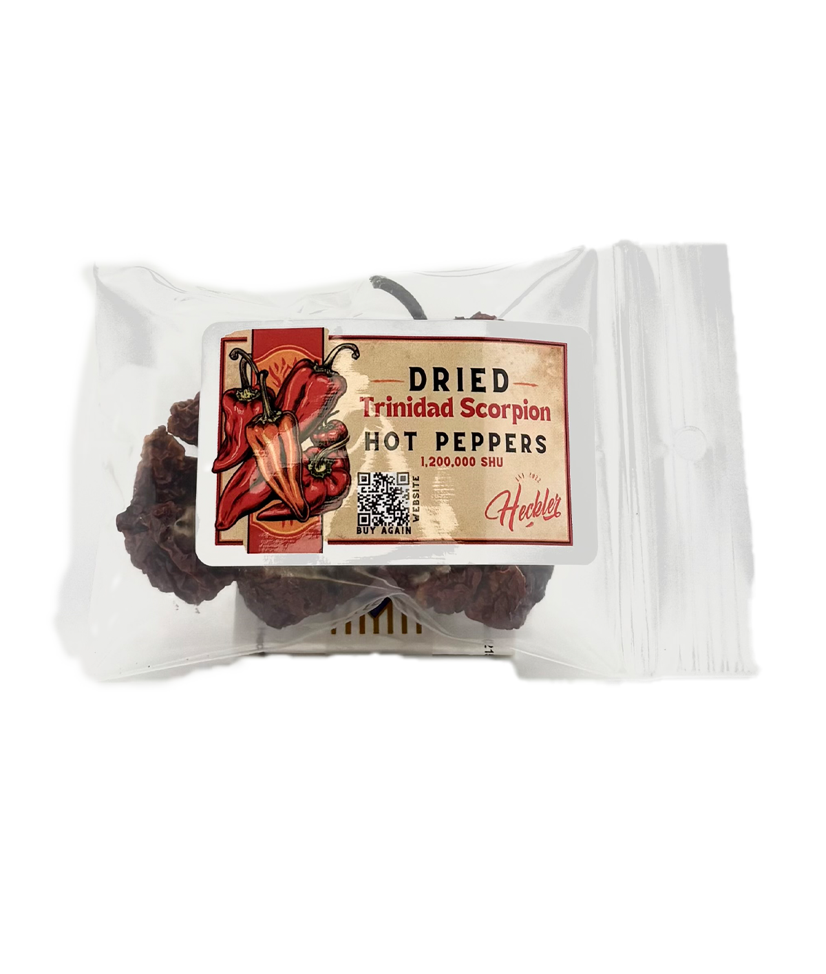 Dried Trinidad Scorpion Peppers